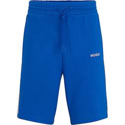 HUGO BOSS Naldini Contrast Panels With Blocked Shorts - Blue