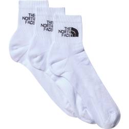 The North Face 3-Pack Quarter Socks White