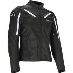 Acerbis X-Mat Damen Motorrad Textiljacke, schwarz-weiss, Größe Damen