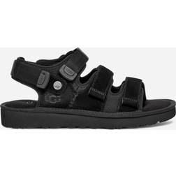 UGG Goldencoast Multistrap Sandal for Men in Black, 10, Suede