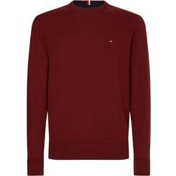 Tommy Hilfiger Cotton/Cashmere Strik Bordeaux