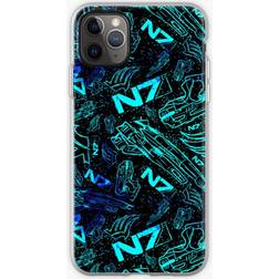 Famgem Paragon Shepard Pattern Effect Mass Gaming Gamer Sci Fi Case for iPhone/Samsung