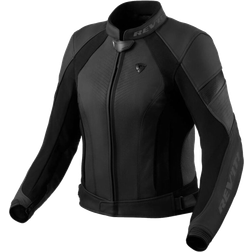 Rev'it! Xena 4 Ladies Leather Jacket - Black/Grey Woman