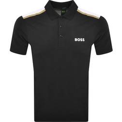 HUGO BOSS Men's Paddytech Polo Shirt - Black