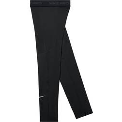 Nike Boys' Dri-FIT Pro Tights, Medium, Black/Black/White