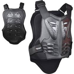 Shein Motorcycle Vest Armor Protection Riding Chest Back Protector for Adults Dirt Bike Mountain Bike Off-Road Racing Adult