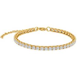 Son Of Noa Tennis Armband - Stål Guldplätterad