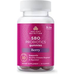 Ancient Nutrition SBO Probiotics Berry Gummies 10 Billion 30