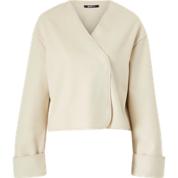 Gina Tricot Blanket Stitch Jacket - Almond Milk