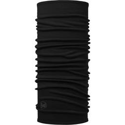 Buff Midweight Merino Wool Solid Black