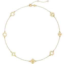 Tory Burch Kira Clover Necklace - Gold