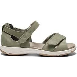 New Feet sandal grøn nubuck
