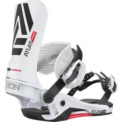 Union Atlas Pro Snowboard Bindings Mens Sz 8-10 Ice White