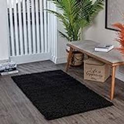 Surya Shaggy Rug Black