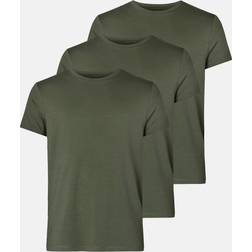 Resteröds Bambus T-shirt O-neck - Grøn