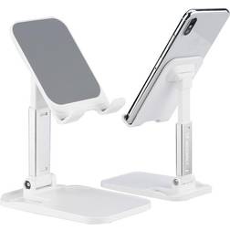 Wozinsky desk phone stand tablet stand foldable white WFDPS-W1