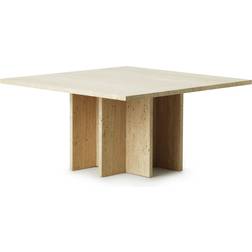 Normann Copenhagen Edge Beige Mesa de Centro 80x80cm