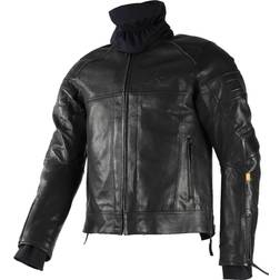 Rukka Aramen Motorrad Lederjacke, schwarz, Größe
