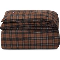 Lexington Checked Brown/Dark Grey Duvet Cover Brown (210x150cm)