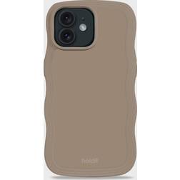 Holdit Phone Case Wavy Mocha Brown iPhone 12 Pro