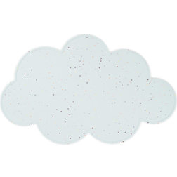 Done by Deer Silicone Placemat Confetti Blue