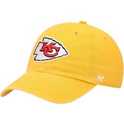 '47 Men's Gold Kansas City Chiefs Secondary Clean Up Adjustable Hat