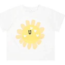 Stella McCartney Kids Kid's Sunflower T-Shirt - White