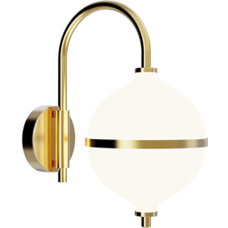 Rebello Decor Eternal Moonlight Small Brass/Opal Vægarmatur ∅ 15cm