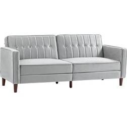 Homcom Convertible Light Grey Sofa 189cm