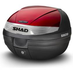 Shad Topcase Cover Rot, schwarz