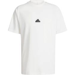 Adidas Zone Camiseta De Manga Corta Hombres - Crema