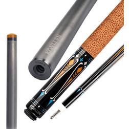 KONLLEN Carbon Fiber Pool Cue Stick Professional Cues Low Billiard Cue Stick,12.5mm,147cm