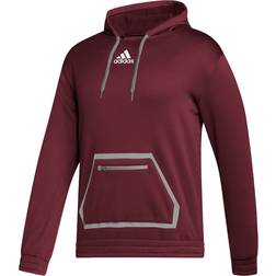 adidas Men's Team Issue Pullover Hoodie - Burgundy