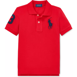 Polo Ralph Lauren Big Pony Mesh Knit Polo - Red