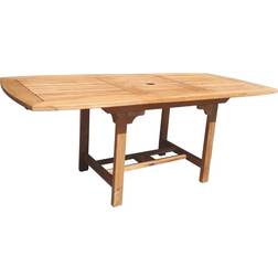 TEAK Luksus havebord m/udtræk