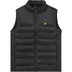 Lyle & Scott Kid's Wadded Gilet - Jet Black