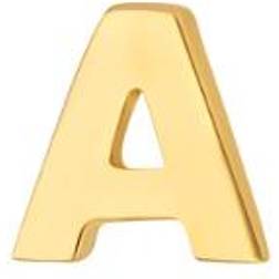 Nordahl Andersen A- Z Letter Earring - Gold