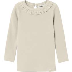 Lil'Atelier Gago Dia Slim LS Blouse - Turtledove (13227678)