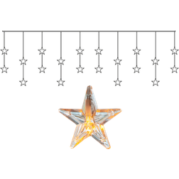 Star Trading Star Curtain Transparent Lyskæde 1 Pærer