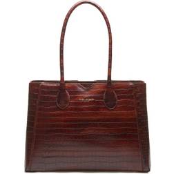 Isabel Bernard Handbag - Croco Brown