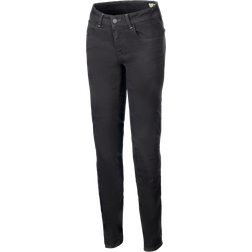 Alpinestars Daisy V3 Motorrad Jeans - Schwarz Damen