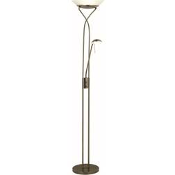 Brilliant Ollie White/Brass Gulvlampe 180cm