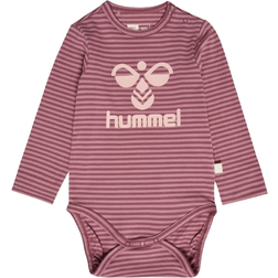 Hummel Baby Mulle Bodysuits - Rose Brown