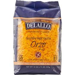 Delallo Gluten Free Orzo Corn & Rice 340g 1pack