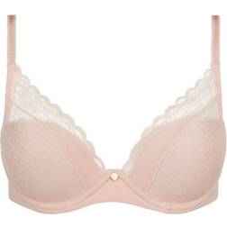 Chantelle Norah Chic Plunge T-Shirt Bra - Nude Rose