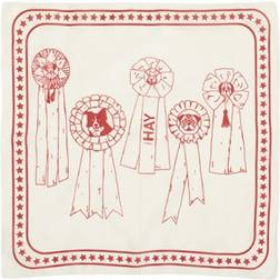 Hay Dog Scarf 55 x 55 Off White W55 L55