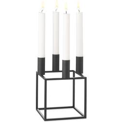 Audo Copenhagen Cube Black Ljusstake 20cm