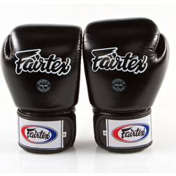 Fairtex UNIVERSAL MUAY THAI BOXNINGSHANDSKAR SVART 16oz