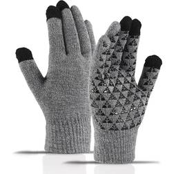INF Varme Touch Handsker - Grå/Sort