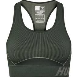 Hummel Te Christel Seamless Sports Top - Climbing Ivy/Seagrass Melange